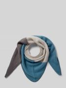 Sjaal in colour-blocking-design