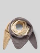 Sjaal in colour-blocking-design