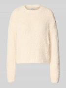 Gebreide pullover van effectgaren, model 'SASSY'