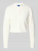 Regular fit gebreid jack met labelstitching, model 'SFURRY'