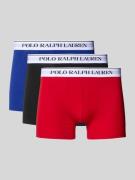 Boxershort met elastische band met logo in een set van 3 stuks