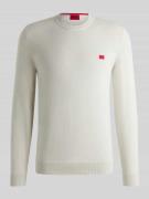 Regular fit gebreide pullover van puur katoen, model 'SAN CASSIUS'