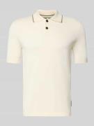 Regular fit poloshirt van puur katoen - Marc O'Polo × DFB Travel Colle...