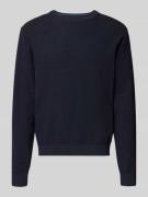 Regular fit gebreide pullover van zuiver katoen