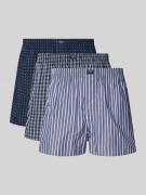 Boxershort met elastische band in een set van 3 stuks