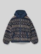 Regular fit jack van teddybont met afneembare capuchon