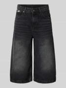 Korte regular fit jeans in 5-pocketmodel