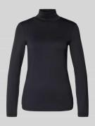Regular fit colshirt met lange mouwen