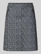 Knielange rok met ritssluiting