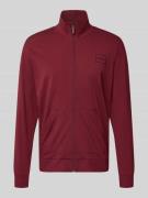 Regular fit shirt met lange mouwen van katoenmix, model 'MIX&MATCH'