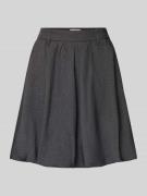 Minirok in ballonmodel met plooien