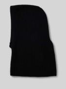 Bivakmuts van puur kasjmier in gebreide look