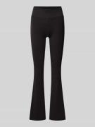 Flared fit legging met viscose