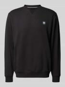 Sweatshirt met labelpatch