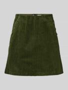 Regular fit minirok in ribcordlook, model 'Focaro'