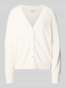 Gebreid jack met V-hals, model 'BRULA'