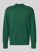 Relaxed fit gebreide pullover van een mix van wol en kasjmier, model '...