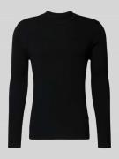 Gebreide pullover met ribboorden, model 'Donteo'