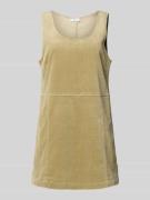 Nauwsluitende mini-jurk van katoenmix