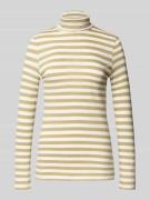 Slim fit shirt met lange mouwen van puur katoen