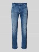 Slim fit jeans van katoenmix, model 'DELAWARE'