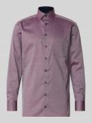 Modern fit zakelijk overhemd met kentkraag