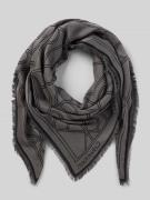 Sjaal met labelprint