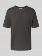 Regular fit T-shirt van puur katoen