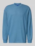 Regular fit sweatshirt van katoenmix, model 'NUWOLO'
