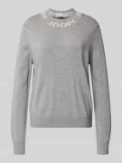 Gebreide pullover van viscosemix, model 'KENDI'