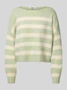 Regular fit gebreide pullover met all-over motief, model 'LAYA'