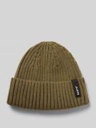 Beanie met labeldetail, model 'SUMTER'