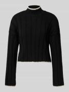 Regular fit gebreide pullover met turtleneck, model 'CHICK'
