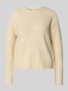 Gebreide pullover met ronde hals, model 'PLAMEDI'