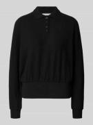 Gebreide pullover met polokraag, model 'Geigi'