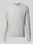 Loose fit gebreide pullover met wol