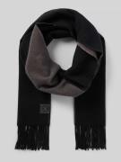 Sjaal met labeldetail