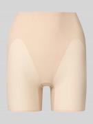 Slim fit korte broek met medium shaping-effect