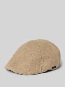 Platte pet van wolmix, model 'Mr. Mitchell'