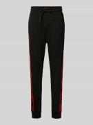 Comfort fit sweatpants van puur katoen, model 'LIAM'
