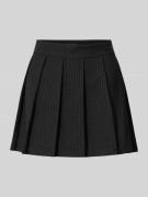 Uitlopende minirok met viscose, model 'UNNA'