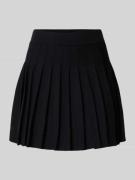 Minirok met linnen, model 'Macy'