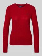 Gebreide pullover van een mix van wol en kasjmier, model 'JULIANNA'