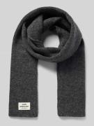 Sjaal met labeldetail