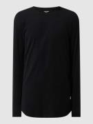 Shirt met lange mouwen van biologisch katoen, model 'Noa'