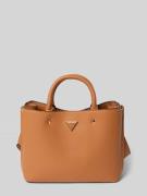 Handtas met labeldetail, model 'MERIDIAN'