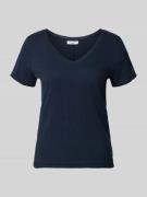 Regular fit T-shirt van puur katoen