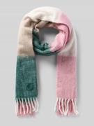 Sjaal met franjes, model 'ELYZA'