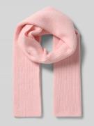 Grof gebreide sjaal in rechthoekig model