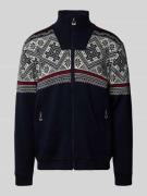 Gebreid jack van pure wol, model 'TAURASI'